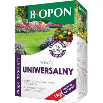 Nawóz Długo Działający Uniwersalny 1kg BIOPON