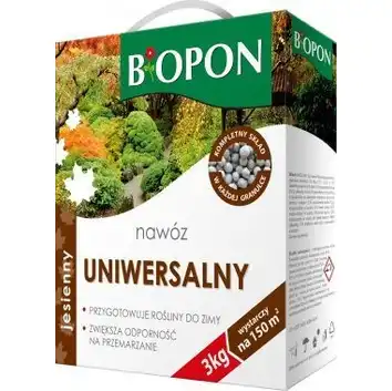 Nawóz Jesienny Uniwersalny 3kg BIOPON