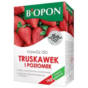 Nawóz do Truskawek i Poziomek 1kg BIOPON