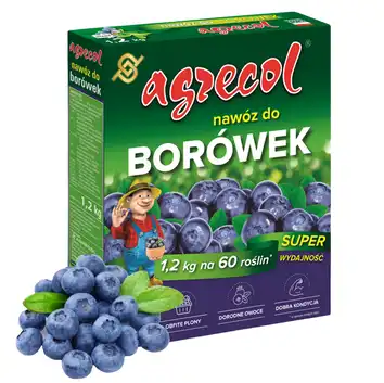 Nawóz do borówek granulowany, mineralny 1,2 kg Agrecol
