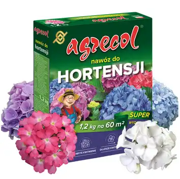 Nawóz do hortensji granulowany, mineralny 1,2 kg Agrecol