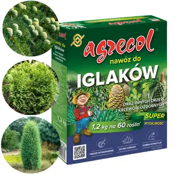 Nawóz do iglaków granulowany, mineralny 1,2 kg Agrecol