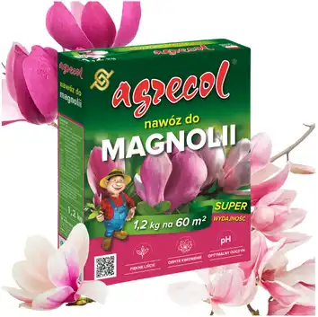 Nawóz do magnolii granulowany, mineralny 1,2 kg Agrecol