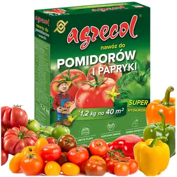 Nawóz do pomidorów i papryki granulowany, mineralny 1,2 kg Agrecol