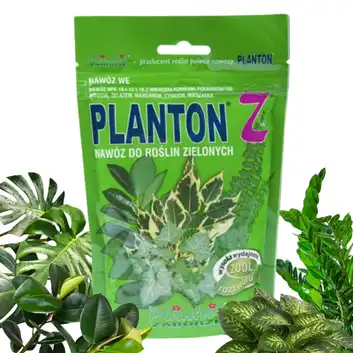 Nawóz do roślin zielonych PLANTON Z monster, zamiokulkasów i fikusów 200g