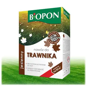 Nawóz jesienny do trawników 3kg BIOPON