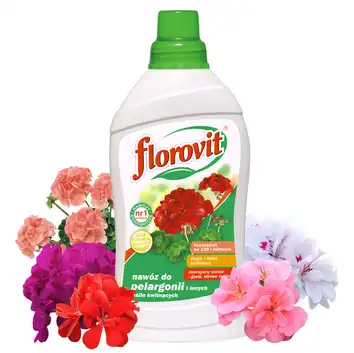 Nawóz płynny do pelargonii i innych roślin kwitnących 1kg Florovit