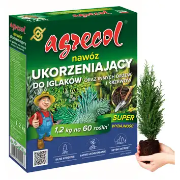 Nawóz ukorzeniający do iglaków oraz innych drzew i krzewów 1,2 kg Agrecol