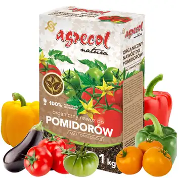 Organiczny Nawóz do pomidorów, papryki, bakłażana 1 kg Agrecol Natura