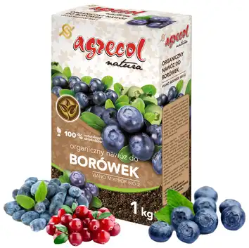 Organiczny nawóz do borówek, jagód, żurawiny 1kg Agrecol Natura