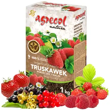 Organiczny nawóz do truskawek, malin, porzeczek, poziomek 1 kg Agrecol Natura