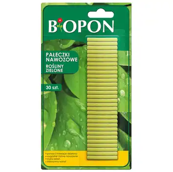 Pałeczki Nawozowe do Roślin Zielonych 30szt. BOPON
