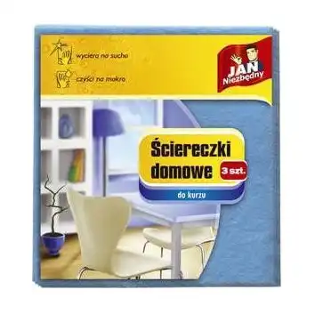 Ściereczki domowe do kurzu 3 szt. JAN NIEZBĘDNY