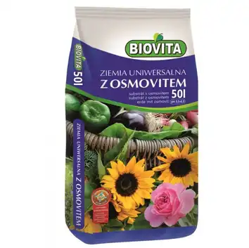Ziemia uniwersalna do kwiatów z osmovitem BIOVITA 50L