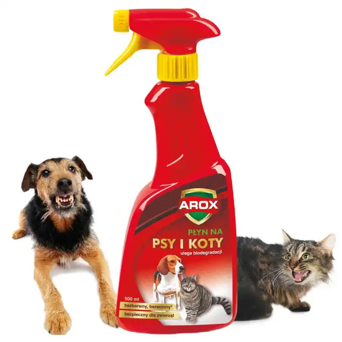 Płyn odstraszający psy i koty 500 ml AROX