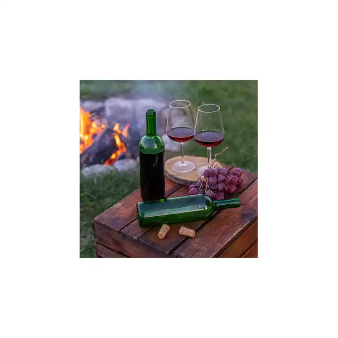 Butelka na wino 0,75L oliwkowa Browin
