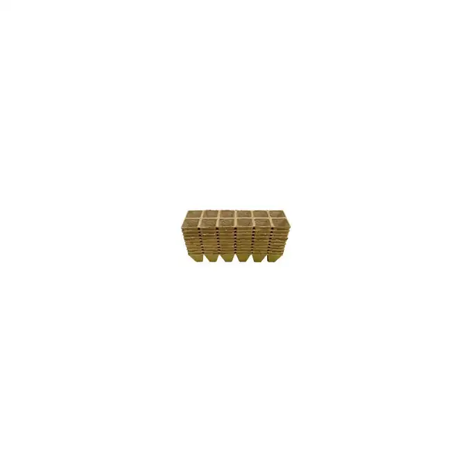 Doniczki torfowe kwadratowe zespolone 5x5cm/120 szt. JIFFY