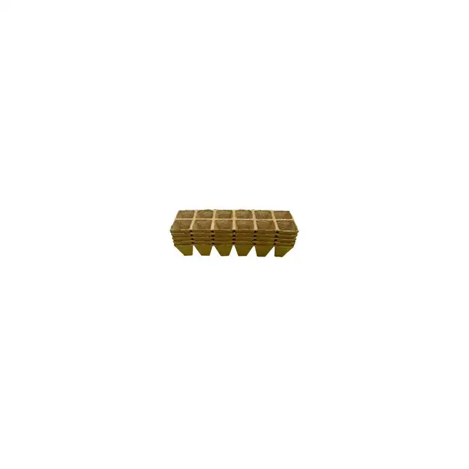 Doniczki torfowe kwadratowe zespolone 5x5cm/60 szt. JIFFY