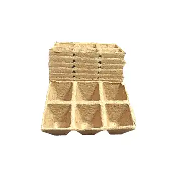 Doniczki torfowe kwadratowe zespolone 5x5cm/60 szt. JIFFY