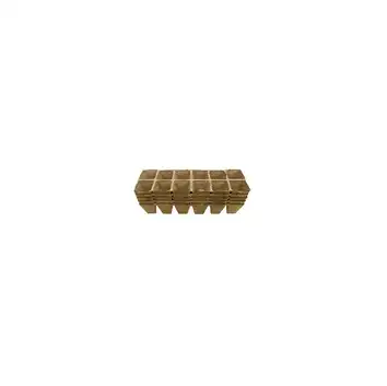 Doniczki torfowe kwadratowe zespolone 6x6cm/60 szt. JIFFY