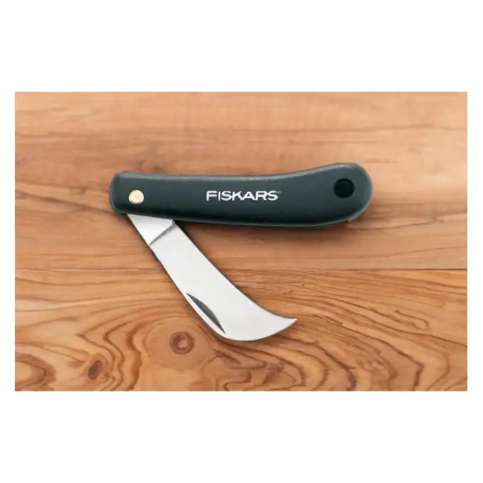 FISKARS Nóż  Sierpak na grzyby ogrodowy