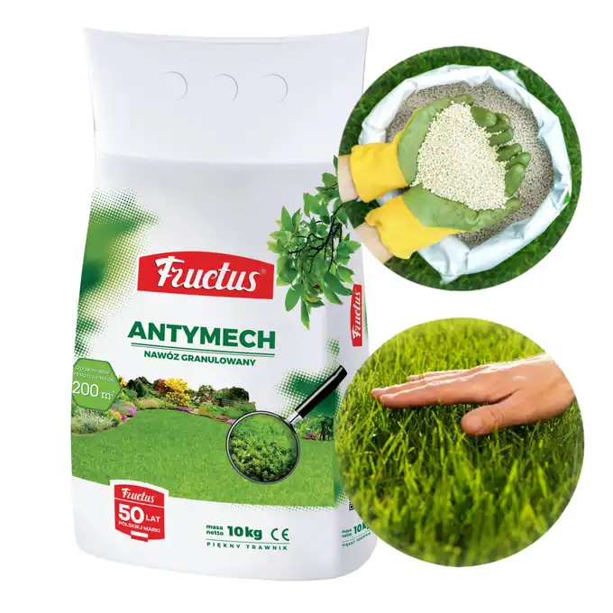 Fructus ANTYMECH Nawóz do trawników z mchem na mech10kg