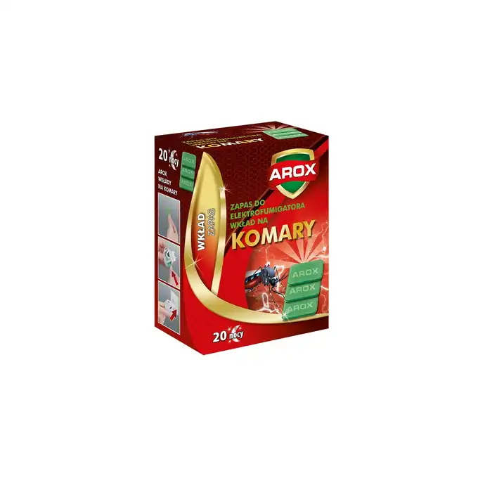 Wkłady zapasowe do elektrofumigatora na komary AROX