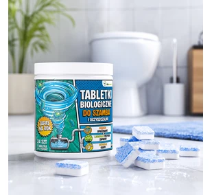 Bakterie do szamba i oczyszczalni tabletki BIO na rok 24 szt eGarden