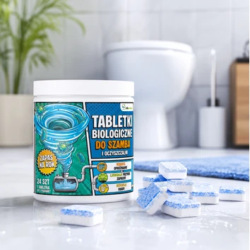 Bakterie do szamba i oczyszczalni tabletki BIO na rok 24 szt eGarden