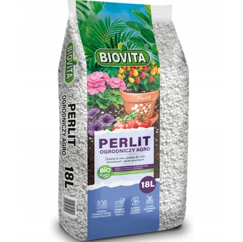 Biovita Perlit Ogrodniczy AGRO Naturalny Do Upraw Ekologicznych 18L