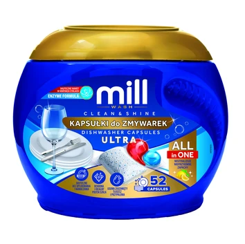 MAD MILL Kapsułki do zmywarek CLEAN&amp;SHINE ULTRA 52 sztuki a'4_x000D_