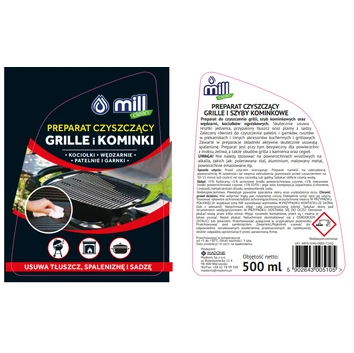 MAD MILL Preparat do czyszczenia kominków, grilli i kociołków 500ml a'8 A'480
