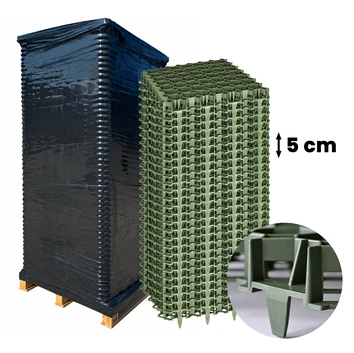 ZESTAW krata stabilizująca STELLA GREEN SG3 ZIELONA (47,3x47,3x5cm) 176 szt.