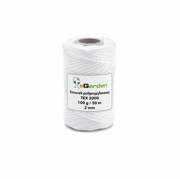 eGarden Sznurek Polipropylenowy Tex 2000 100g 50m a'20 A'3555