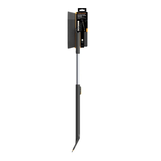 FISKARS X-series Teleskopowa szczotka i skrobak do odśnieżania, obrotowa głowica FIS 1078492