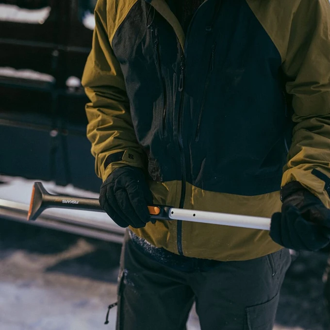 FISKARS X-series Teleskopowa szczotka i skrobak do odśnieżania, obrotowa głowica FIS 1078492