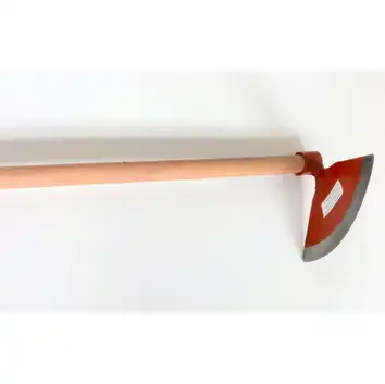 Motyczka półksiężyc oprawna 180mm stal hartowana