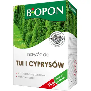 Nawóz do Tui i Cyprysów 1kg BIOPON