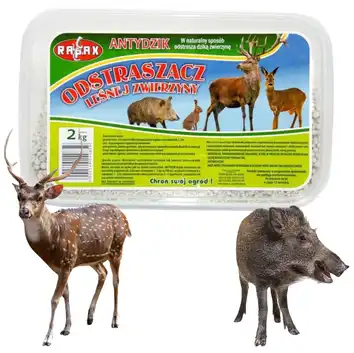 Odstraszacz zwierzyny leśnej granulat antydzik 2kg RAPAX