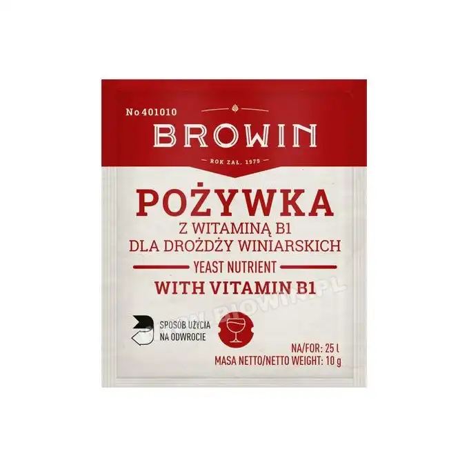 Pożywka do wina z witaminą B 10g BIOWIN