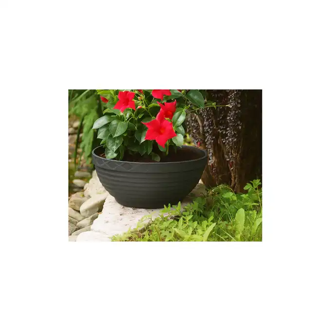 Doniczka MISA 34 cm grafitowy 5,5L Prosperplast