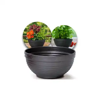 Doniczka MISA 34 cm grafitowy 5,5L Prosperplast