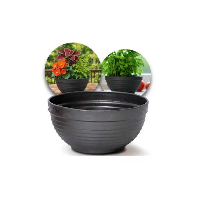 Doniczka MISA 34 cm grafitowy 5,5L Prosperplast