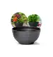 Doniczka MISA 34 cm grafitowy 5,5L Prosperplast