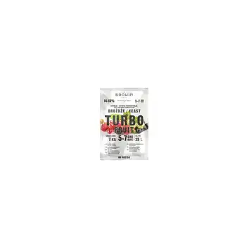 Drożdże winiarskie do win Turbo Fruit 5-7 dni 40 g na 25L  Browin