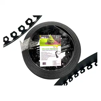 Elastyczne obrzeże ogrodowe GARDENER 10m + 20 kołków