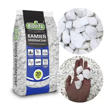 Grys Extra White Thassos BIOVITA 20 kg 16-30mm