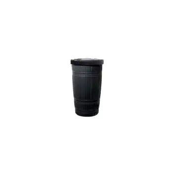 KOMPLETNY Zbiornik na deszczówkę czarny Woodcan beczka 265L IDWO265 PROSPERPLAST