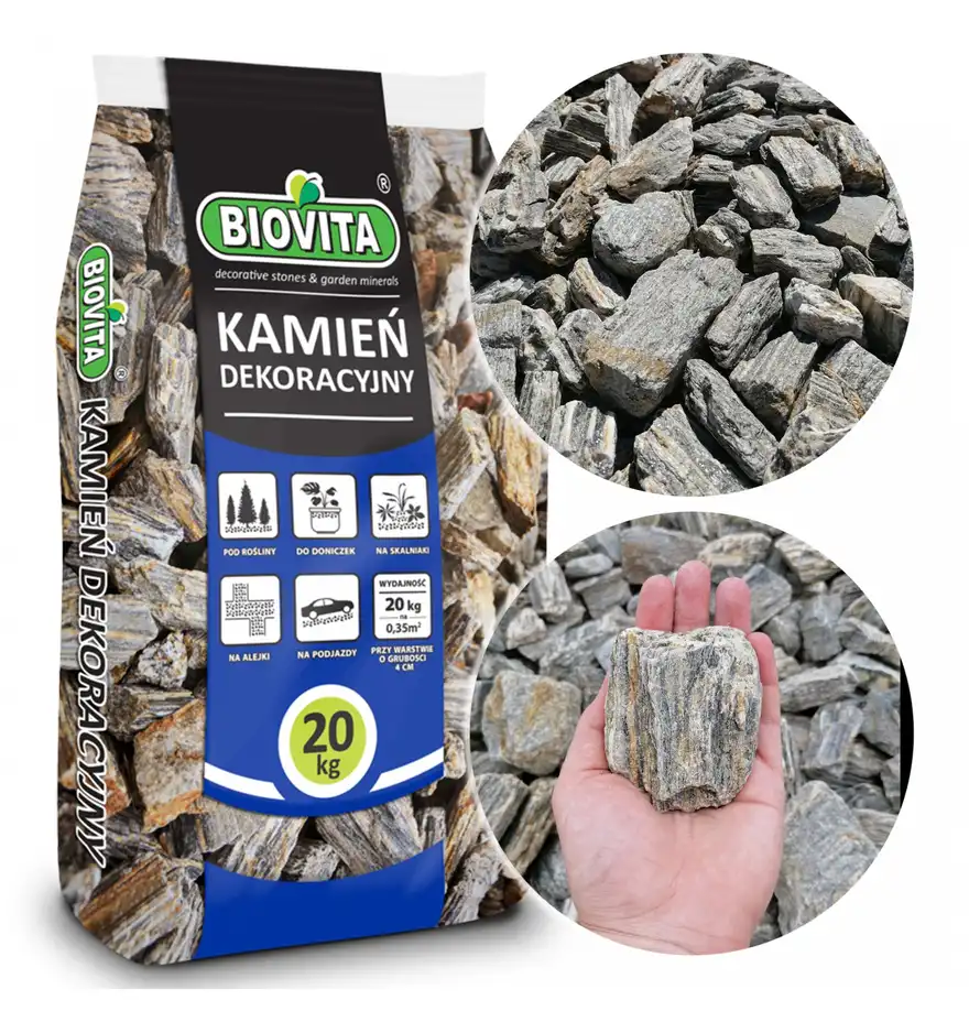 Kora kamienna - gnejs BIOVITA 31-63 mm 20 kg