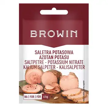 Saletra potasowa do peklowania mięsa 20g Browin